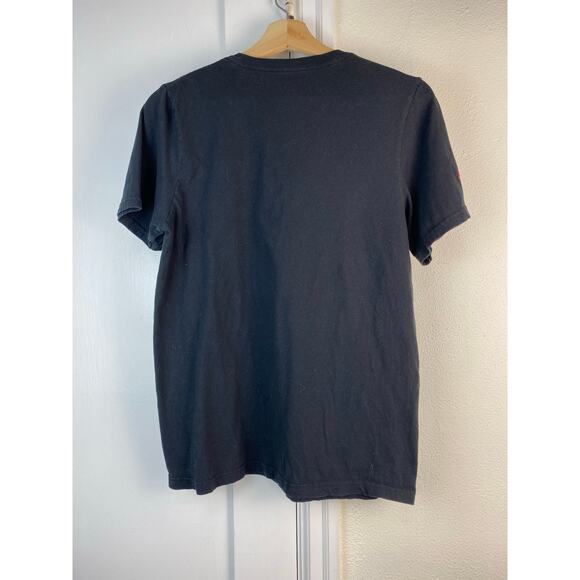 Adidas Amplifier Tee Size S Black Multicolor Logo Crew Neck T-Shirt - Picture 5 of 6